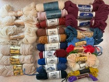 Lot of Vintage Tapestry Needlepoint Wool Yarn, Elsa Williams Paternaya Bernat
