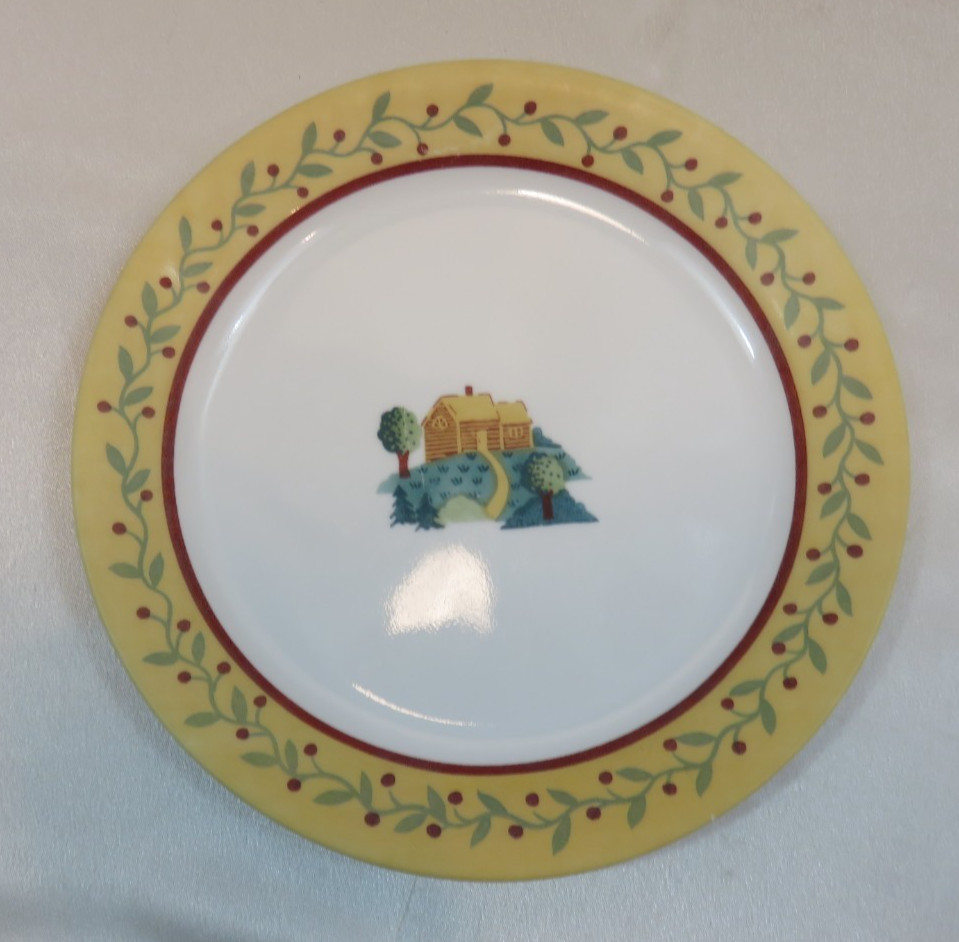 Vintage Corelle - Corning Luncheon Plate 9" Landscape 1998-1999