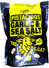 Hampton Farms Garlic & Salt Pistachios 20 Ounce Bag EXP 04/2027