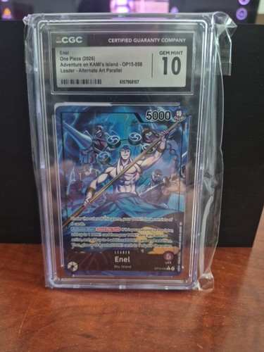 Enel (Alternate Art) graded CGC 10 for sale on eBay