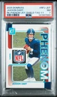 2025 PANINI DONRUSS RC PHENOM JERSEYS SHIELD TAG 1/1 JAXSON DART 1/1 PSA 7