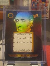 2025 Pieces of the Past Inventors Edition Relic George Stephenson #547