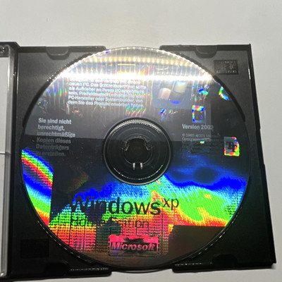 Microsoft Windows XP Betriebssystem CD Deutsch Version 2002