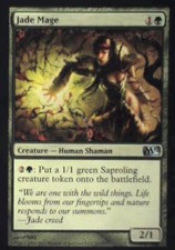 Jade Mage - Magic 2012 (M12): #181, Magic: The Gathering Nm C262