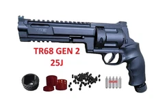 Umarex T4E TR68 | HDR68 Paintball Revolver | NEW MODIFIED- 25J+ |  + Accessories