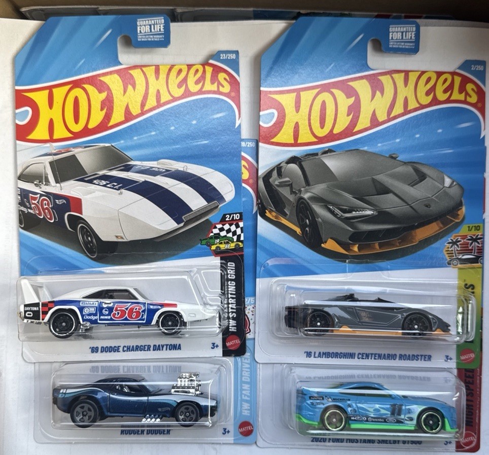 2026 Hot Wheels NEW Kroger Exclusive Set Of 4 Cars | eBay