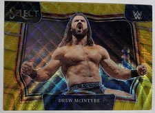Drew McIntyre 2023 Select Gold Wave Ringside WWE #281 SSP 09/10