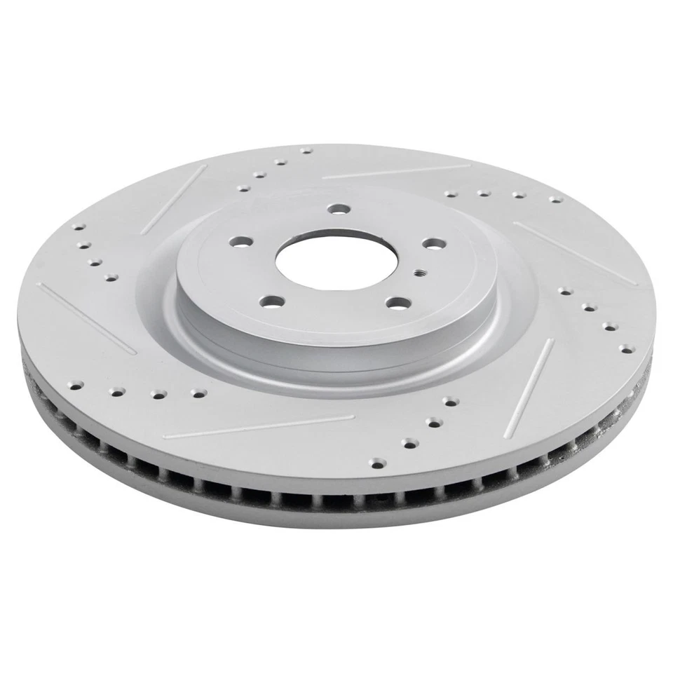 Front Brake Pad & Rotor Kit Fits 2011-2012 INFINITI M37 2014 QX70 - Image 2 of 4