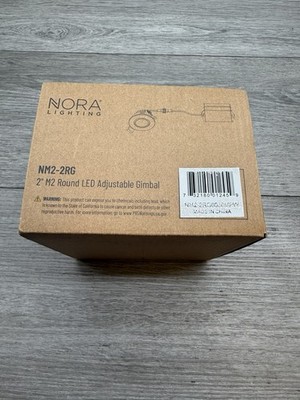 Nora Lighting NM2-2RG6030 M2 LED Canless Recessed Fixture - White