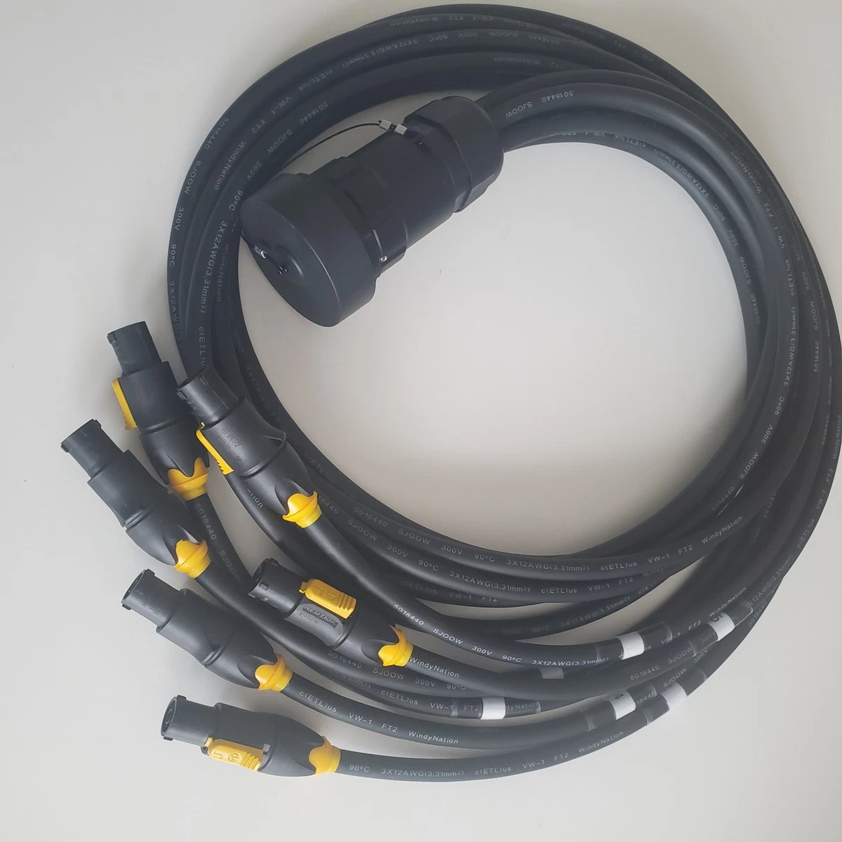 Connecteur Socapex Femelle 4 Broches - Modèle FFDR14V, D'occasion En état De Marche