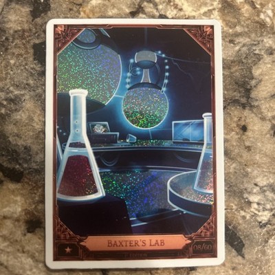 Baxter s Lab 08/60 Season 2 Hazbin Hotel Trading Card 1st Edition Foil