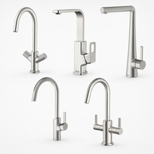 Bristan Stainless Steel Kitchen Sink Mixer Taps Easyfit Choice Of Styles