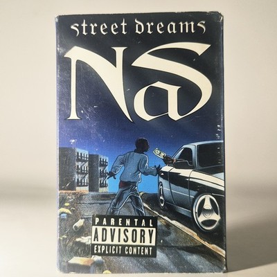Nas Street Dreams Cassette Single 1996 Columbia Hip Hop