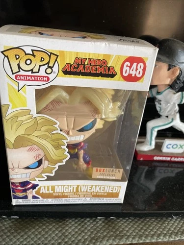Funko Pop All Might (Weakened) #648 Exclusive BoxLunch Edition My Hero Academia