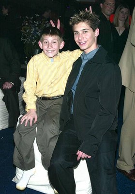 Erik Per Sullivan & Justin Berfield at Fox Television 2002 2003 Up- Old Photo 3