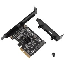 New PCIE to Type-C USB 3.2 Gen Expansion Card ASM3242 Computer Accessories