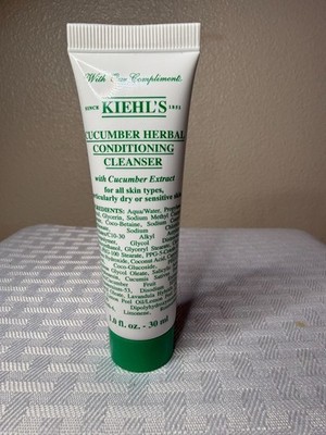 Kiehl s Cucumber Herbal Conditioning Cleanser, Travel Size, Brand New!