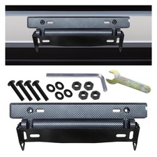 Car License Plate Holder, Universal Adjustable License Plate Frames, Stainless S
