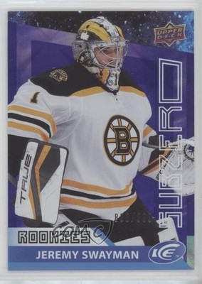 2021-22 Upper Deck Ice Sub Zero Rookie /999 Jeremy Swayman #SZ-30 1r5l