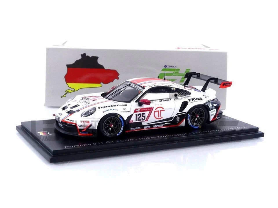 SPARK 1/43 - PORSCHE 911 GT3 CUP - NURBURGRING 2022 SG855 - Photo 1/1