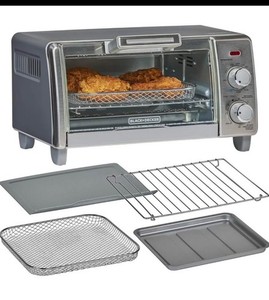 BLACK+DECKER Crisp 'N Bake Air Fry Countertop Convection Toaster Oven