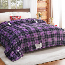 Heated Electric Blanket Queen Size, 84X90 Heating Blanket Queen with Dual Contro