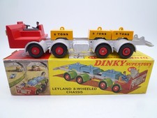 VINTAGE DINKY TOYS 936 LEYLAND 8-WHEELED TEST CHASSIS IN ORIGINAL BOX 1964