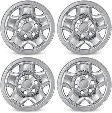 16 Inch Wheel Skins For 2005-2024 Toyota Tacoma Steel Wheels Abs Plastic Chr...