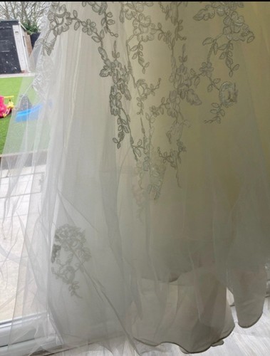 Farage Paris Wedding Dress Ivory Uk Size 14 - Picture 4 of 14