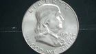 1956-P 50c Franklin Half Dollar Appears To Be FBL With "Bugs Bunny" FS-401