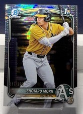 Shotaro Morii 2025 Bowman Chrome Pulsar Refra...