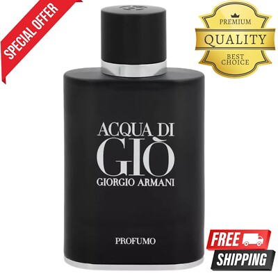 Aqua di Gio Profumo Eau de perfume 125ml 4.2oz, Sealed 100% Authentic