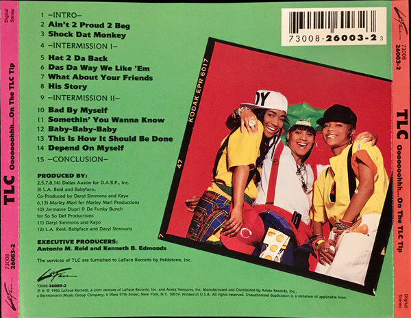 TLC – OoooooohhhOn The TLC Tip / (73008-26003-2) / CD