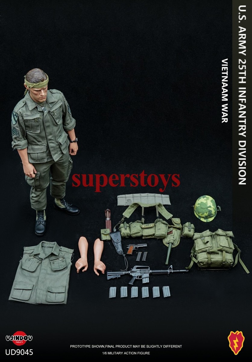 UJINDOU 1/6 アメリカ陸軍第25歩兵師団 UD9045 New UJINDOU UD9045 1/6 U.S. Army 25th Infantry Division