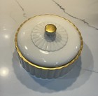 Lenox Large Bowl With Cover Vintage Numbered Limited Edition 24k Gold Trim USA — photo 2