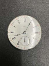 1910 Elgin Grade 354 0s 15J Hunting Watch Movement. Parts/Repair. CL67