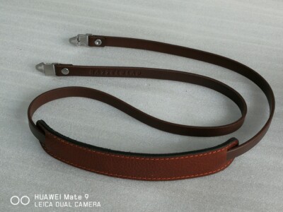 Genuine Leather Shoulder Neck Strap w/Pad For Hasselblad 500cm 501cm 503cw 503cx