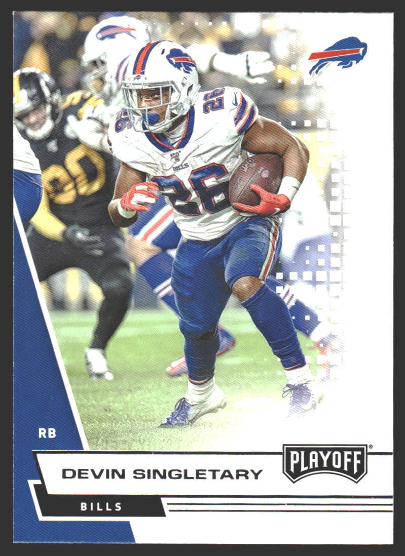 Devin Singletary #4 2020 Panini Playoff Buffalo Bills