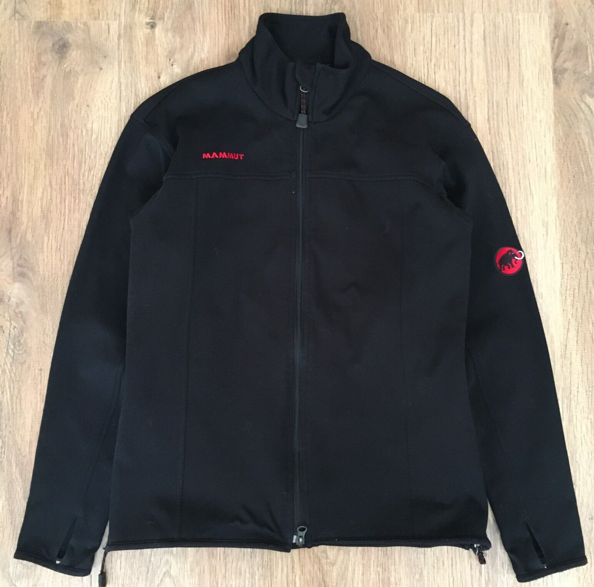 MAMMUT ブラック フルジップジャケット　 メンズS s-l1200.png