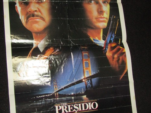 Póster de película vintage 1988 The Presidio original 40"" X 27"" de Sean Connery - Imagen 4 de 13