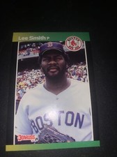 1989 Donruss Lee Smith Boston Red Sox #66