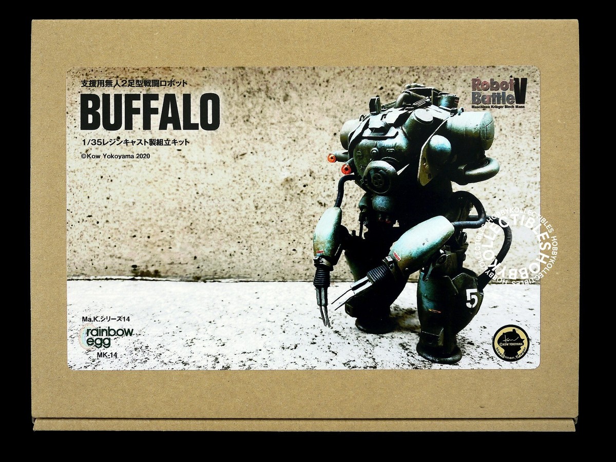 ロボット 1/35 Ma.k. Elefanten (Rainbow egg) Ma.K Blech Mann Rainbow Egg 1/35 Robot Battle V Buffalo Full Resin