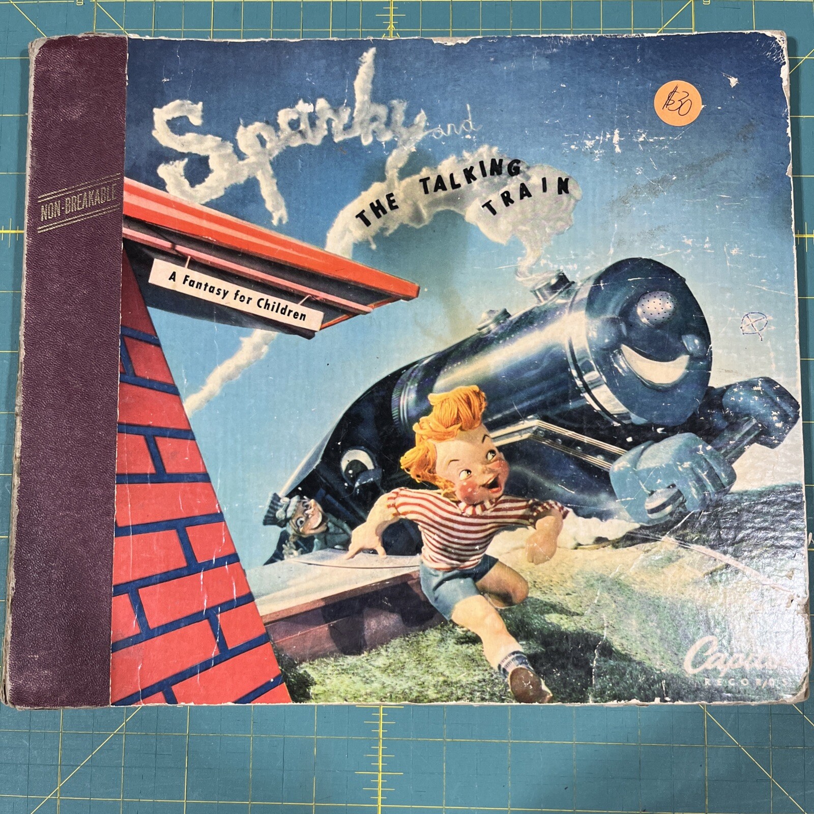 Spark And The Talking Train Vinyl Record Set | MISSING RECORD 3-4! ￼