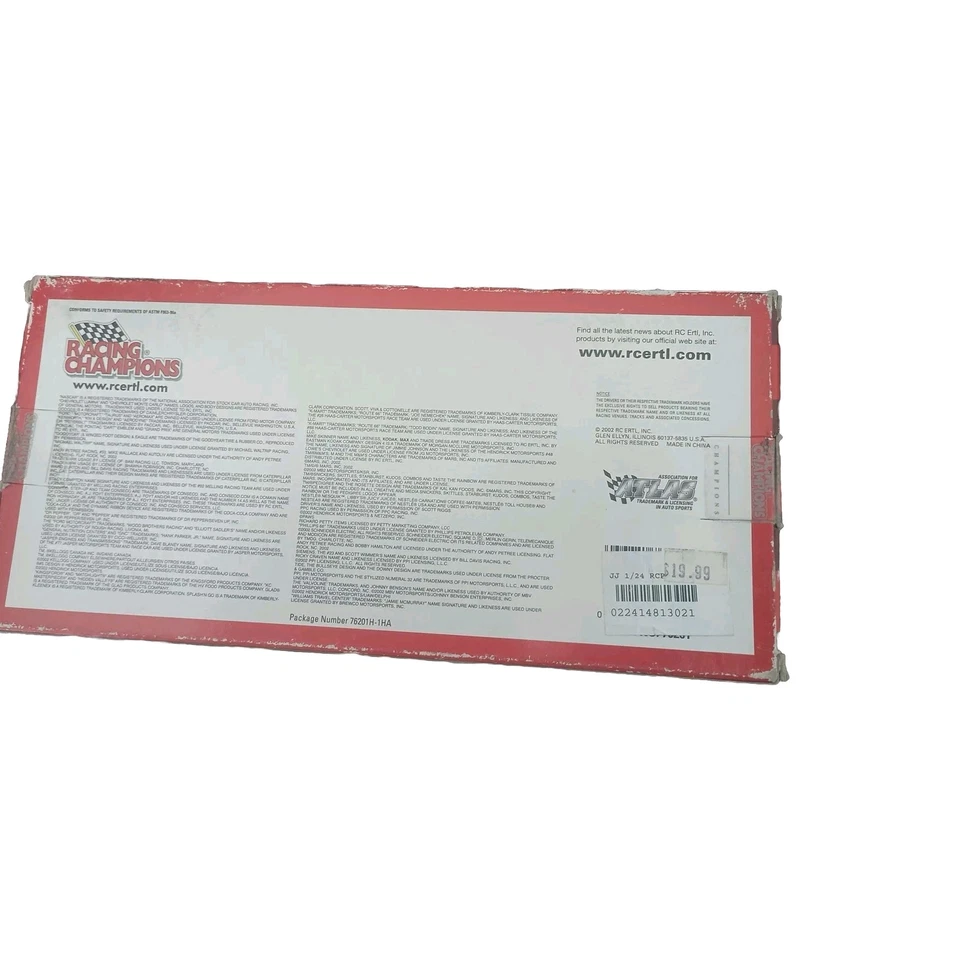 Racing Champions 2002 1:24 Jimmie Johnson novato Monte Carlo #48 Power of Pride Foto 4 de 4