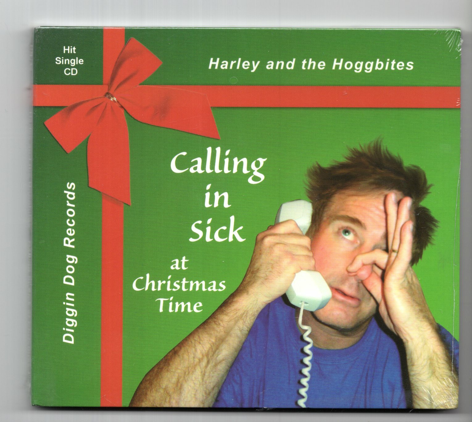 (IZ568) Harley & The Hoggbites, Calling In Sick At Christmas Time 2004 sealed CD
