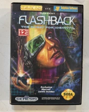 Flashback: The Quest for Identity (Sega Genesis, 1993) Complete