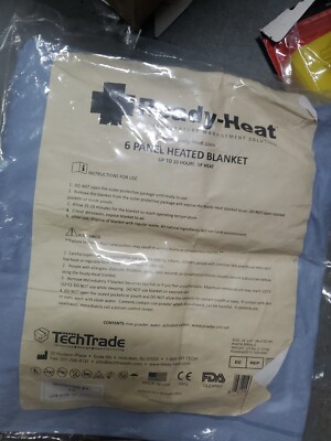 Ready Heat Tech Trade 6 Panel Emergency Heating Blanket EXPIRE 