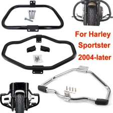 1 1/4 inch Engine Guard Highway Crash Bar For Harley Sportster XL 883 1200 04-up