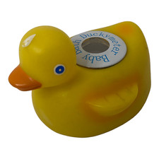    duckymeter flashing bath duck themometer yellow duck multi lights bath toys