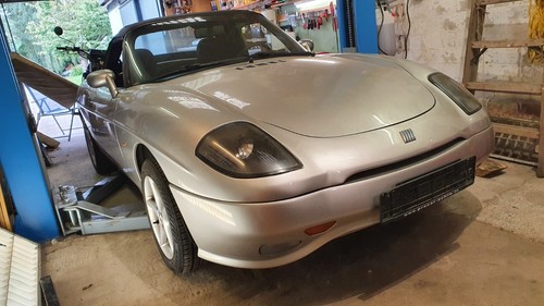 Fiat Barchetta Schlachtfest Hardtop Stoßstange Scheibenwischer Tacho Motor